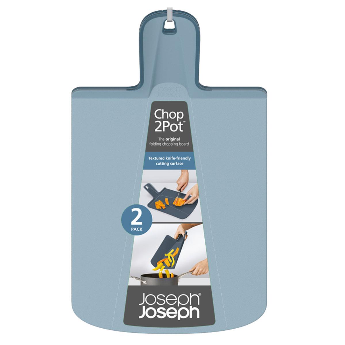 Joseph Joseph Chop2Pot Plus Folding Chopping Board Pack Of 2