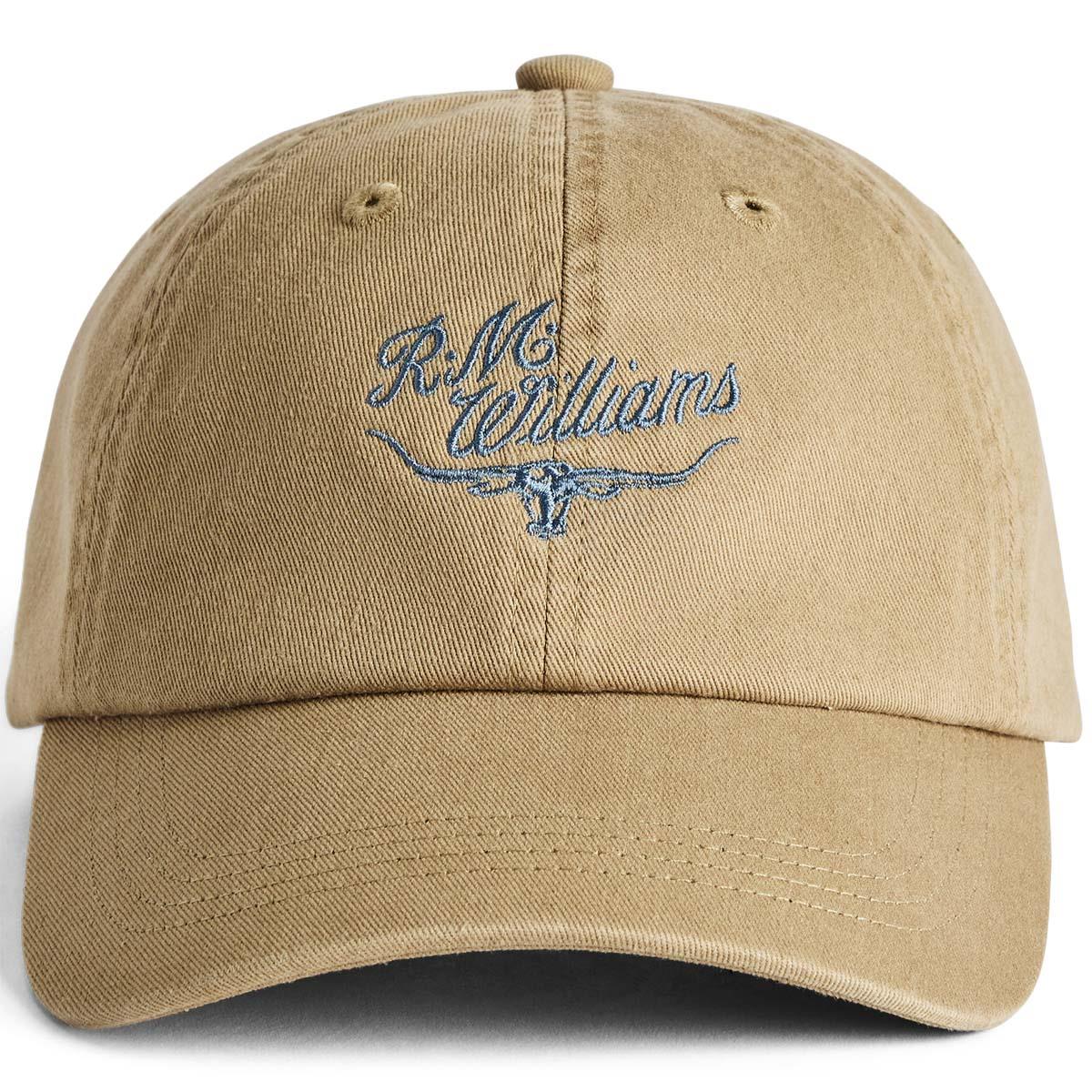 R.M. Williams Mens Script Longhorn Cap