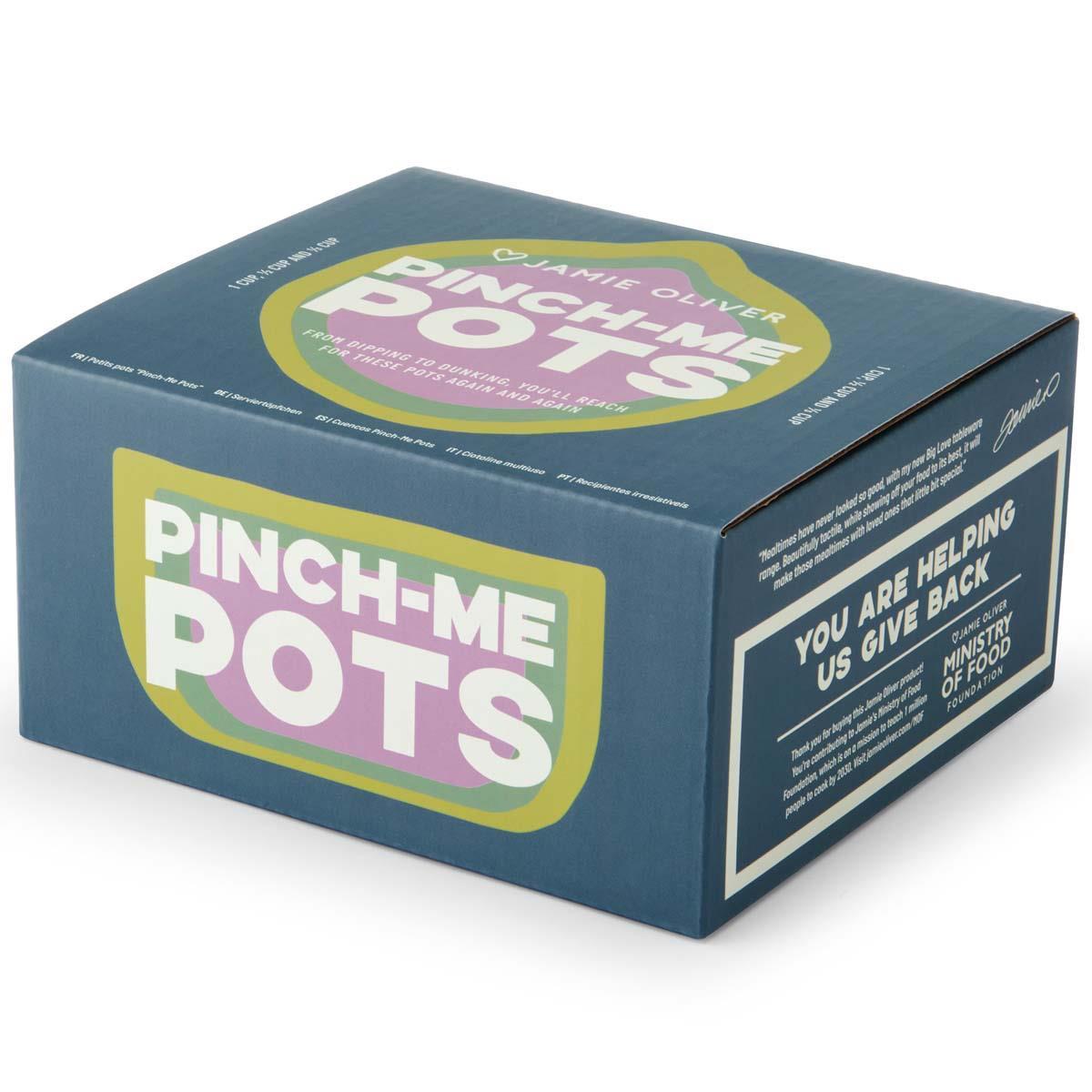 Jamie Oliver Big Love Pinch Me Pots Set Of 3