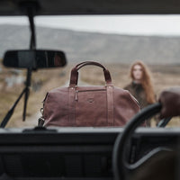 Hoggs Of Fife Monarch Leather Carryon Holdall