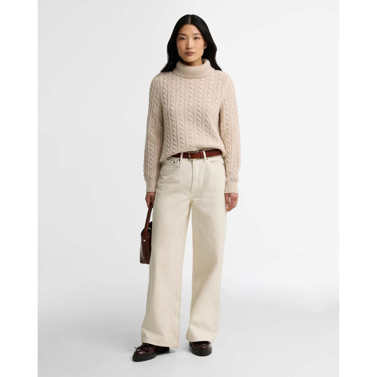 Barbour Womens Ambleside Cable Knitted Jumper
