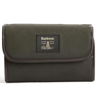 Barbour Mens Wax Hanging Washbag