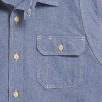 Triumph Mens Railroad Chambray Shirt