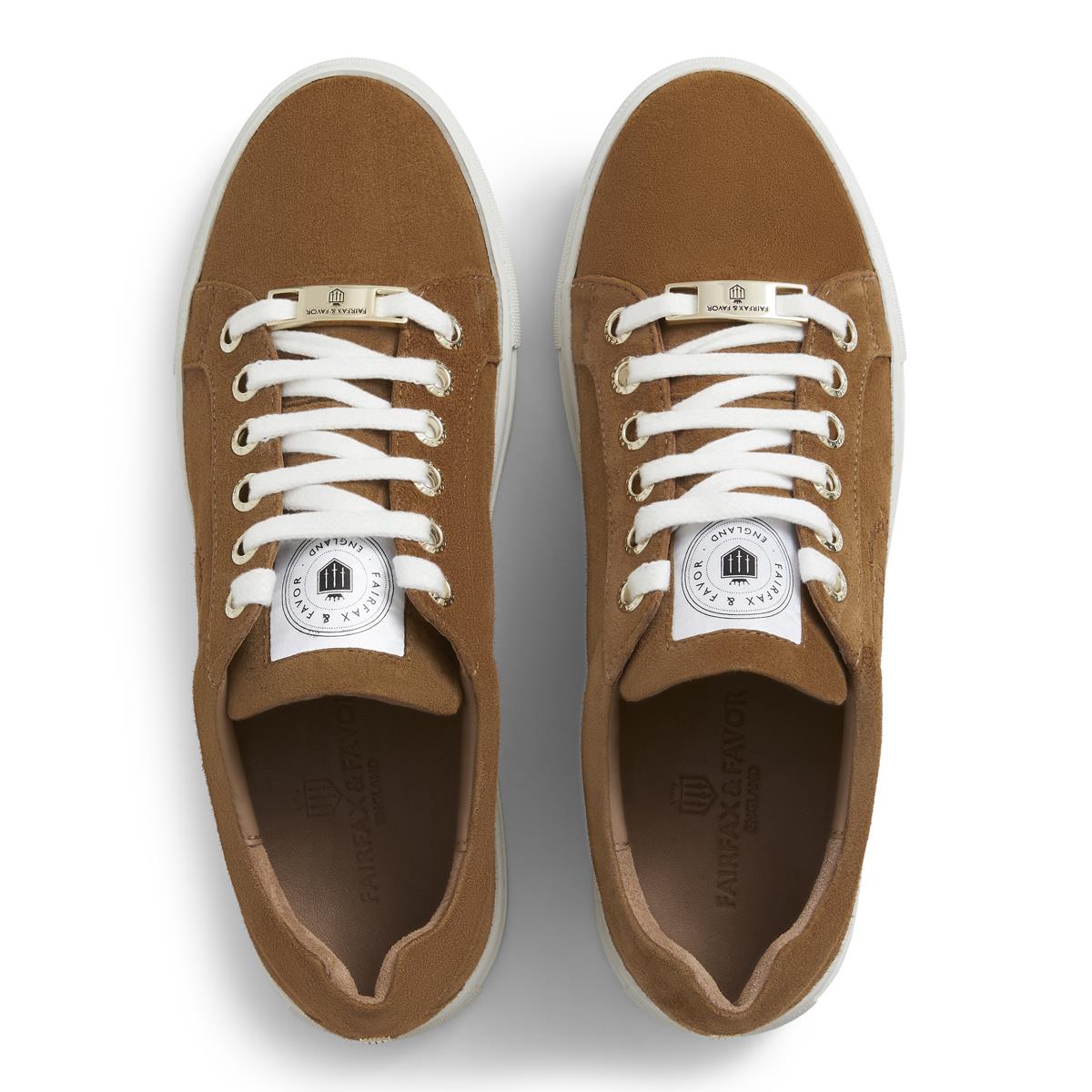 Fairfax & Favor Richmond Trainer Tan Suede
