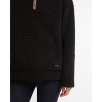 Barbour Womens Bamburgh Fleece Jumper Balck