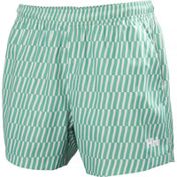 Dark Mint Offset Stripe AO Helly Hansen Mens Newport Trunks 4.5"
