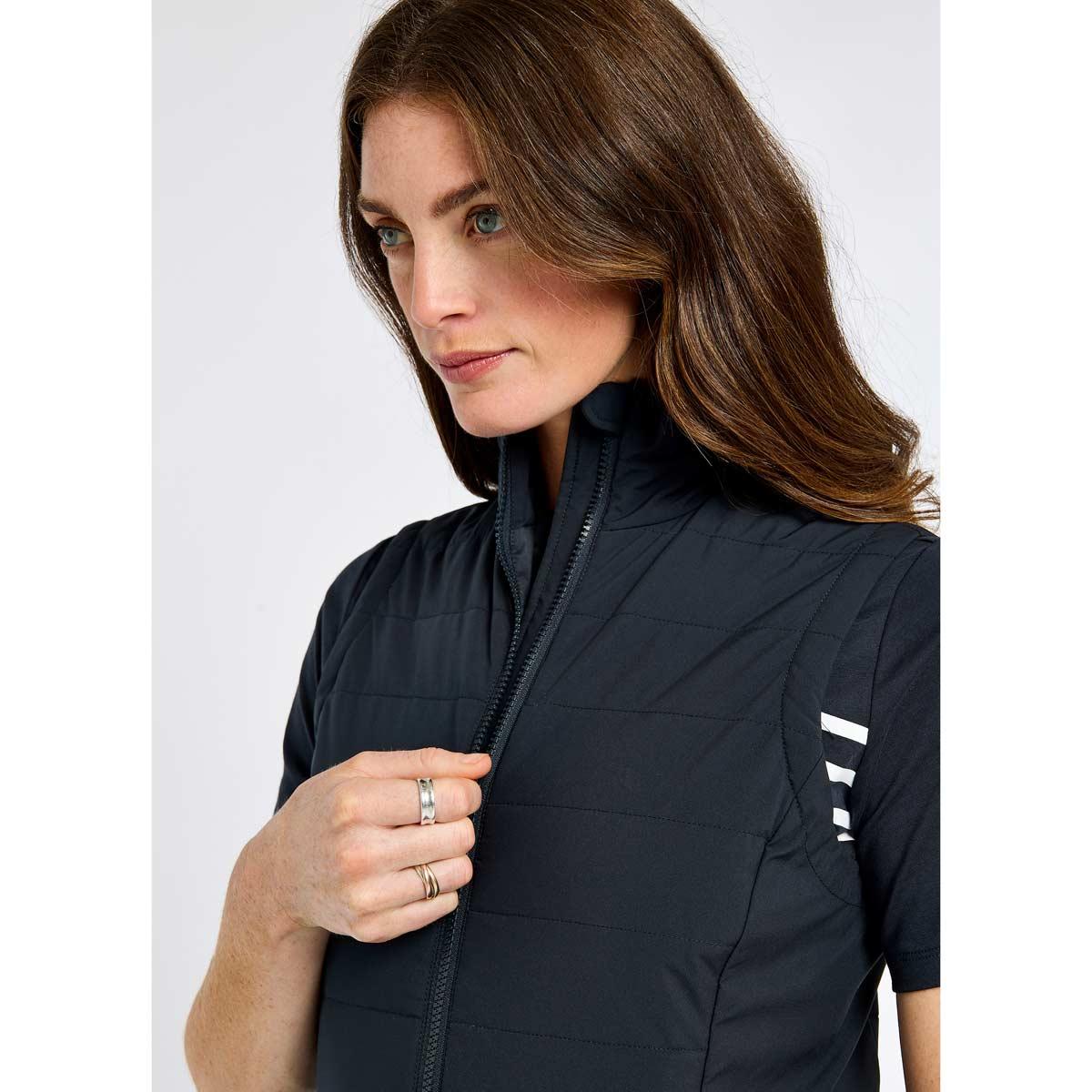 Navy Dubarry Womens Bayside Gilet On Model Detail