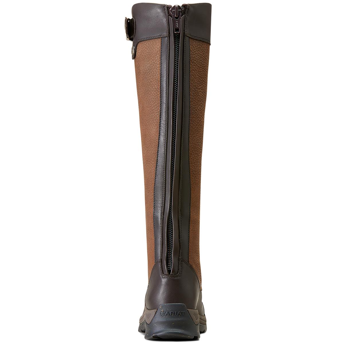 Ebony Ariat Womens Berwick Max Waterproof Boots Rear