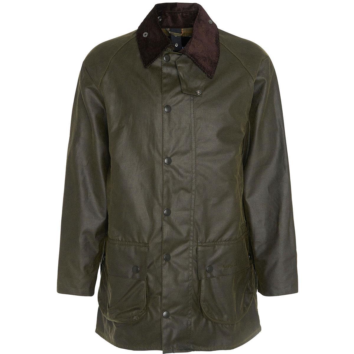 Barbour Mens Beaufort Wax Jacket Archive Olive