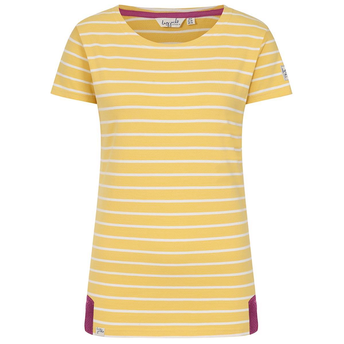 Lemon Lazy Jacks Womens LJ8 Breton Top