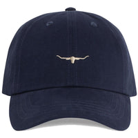 Navy/Bone R.M. Williams Mens Mini Longhorn Cap