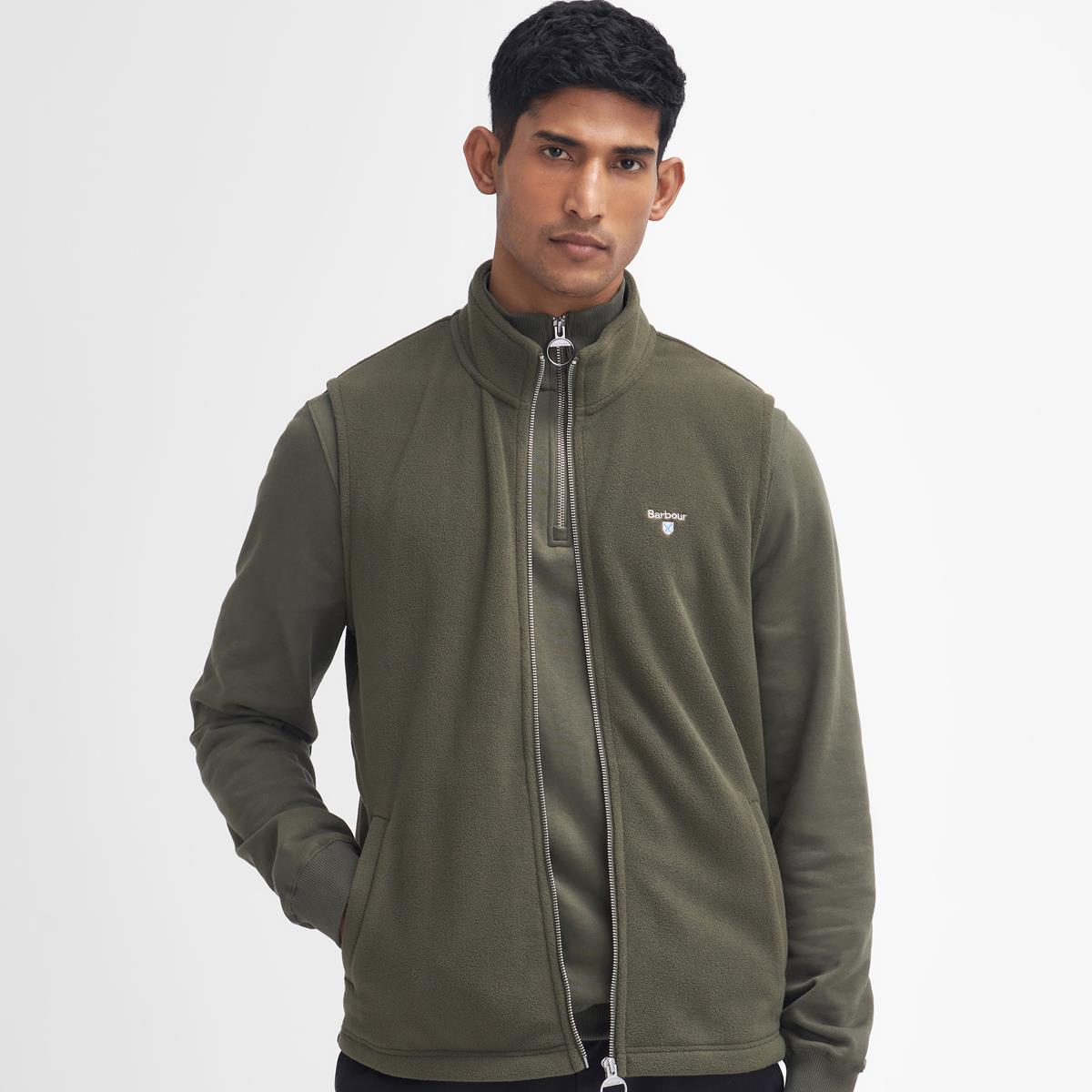 Barbour Mens Essentials Fleece Gilet