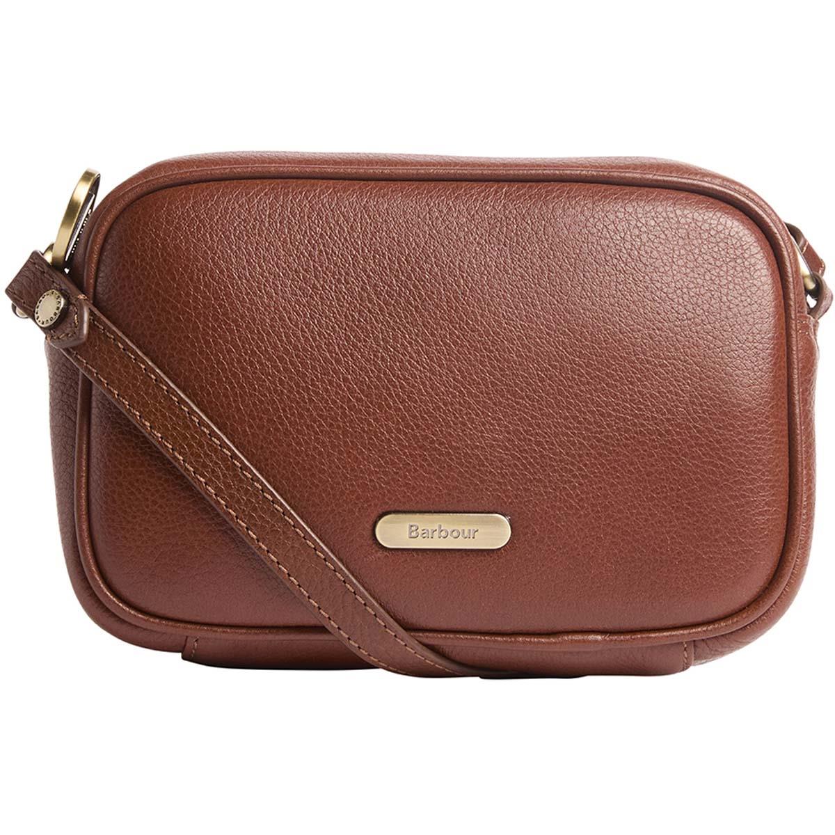 Barbour Womens Daphne Mini Leather Crossbody Bag