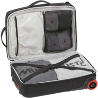 Black Musto 40L Wheeled Backpack packed
