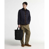 Barbour Field Tartan Wax Backpack