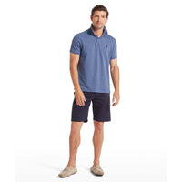 Vintage Indigo  Schoffel Mens St Ives Polo Shirt ON MODEL