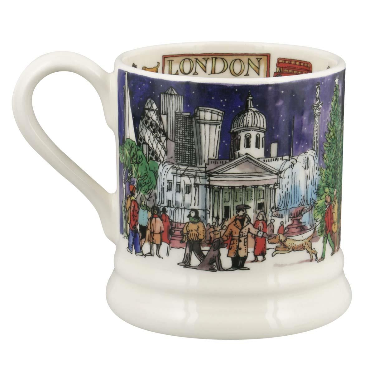 Emma Bridgewater London At Christmas 1/2 Pint Mug