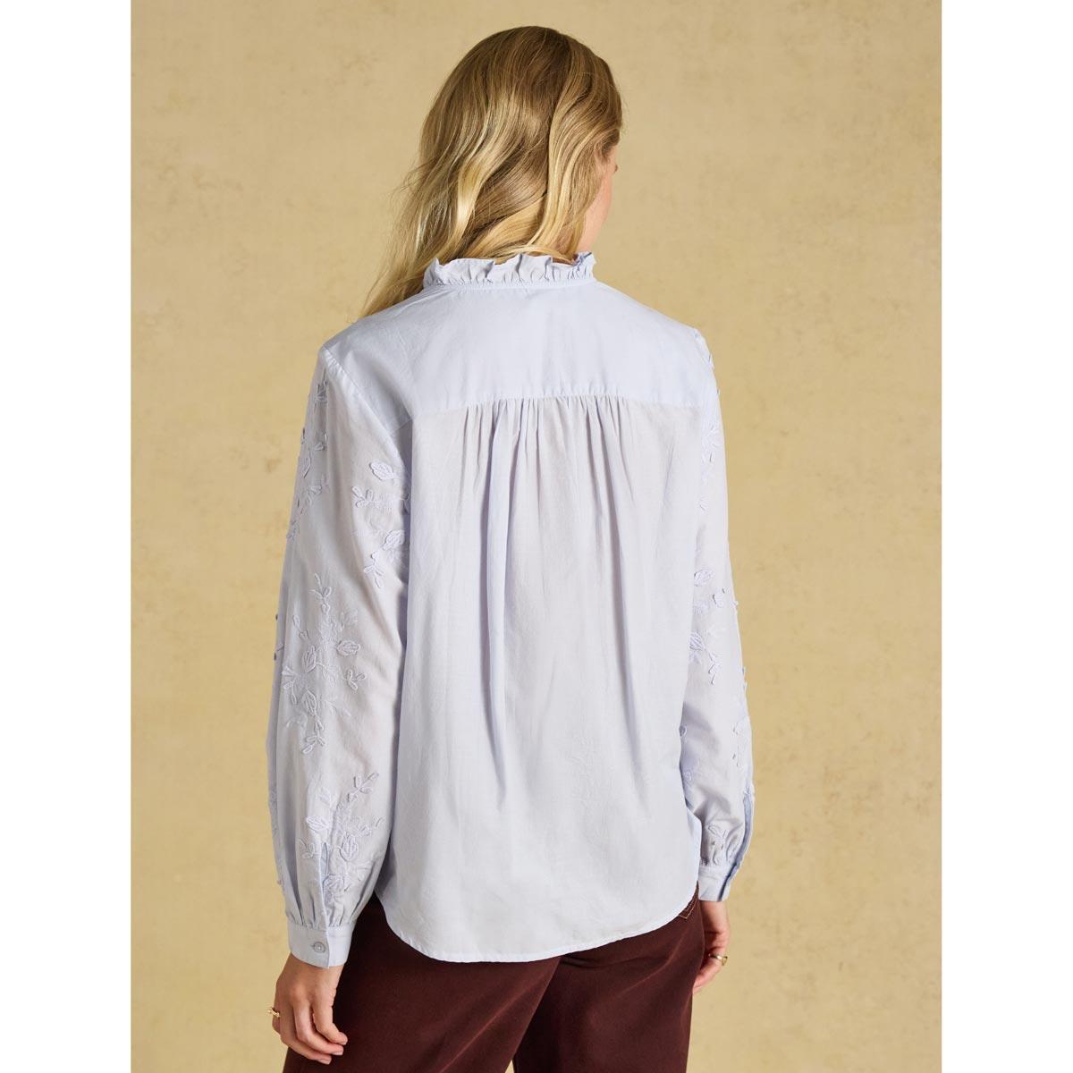 Joules Womens Melanie Ruffle Blouse