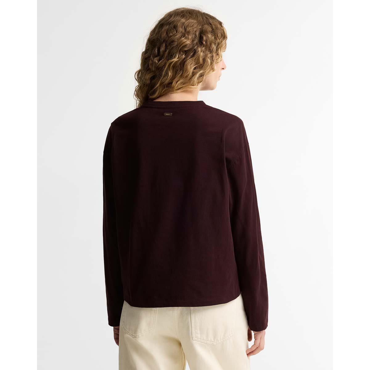 FIG Barbour Womens Amesbury Long Sleeve T-Shirt BACK