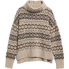 Birch Multi Barbour Womens Helen Knitted Jumper
