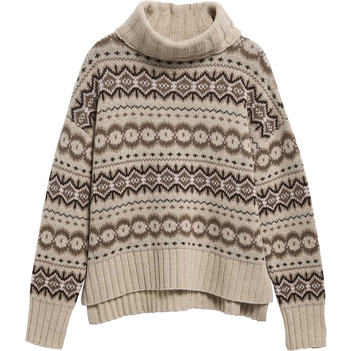 Birch Multi Barbour Womens Helen Knitted Jumper