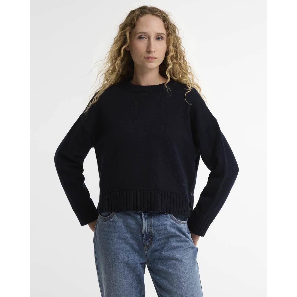 Barbour Womens Harling Cotton Knitted Jumper