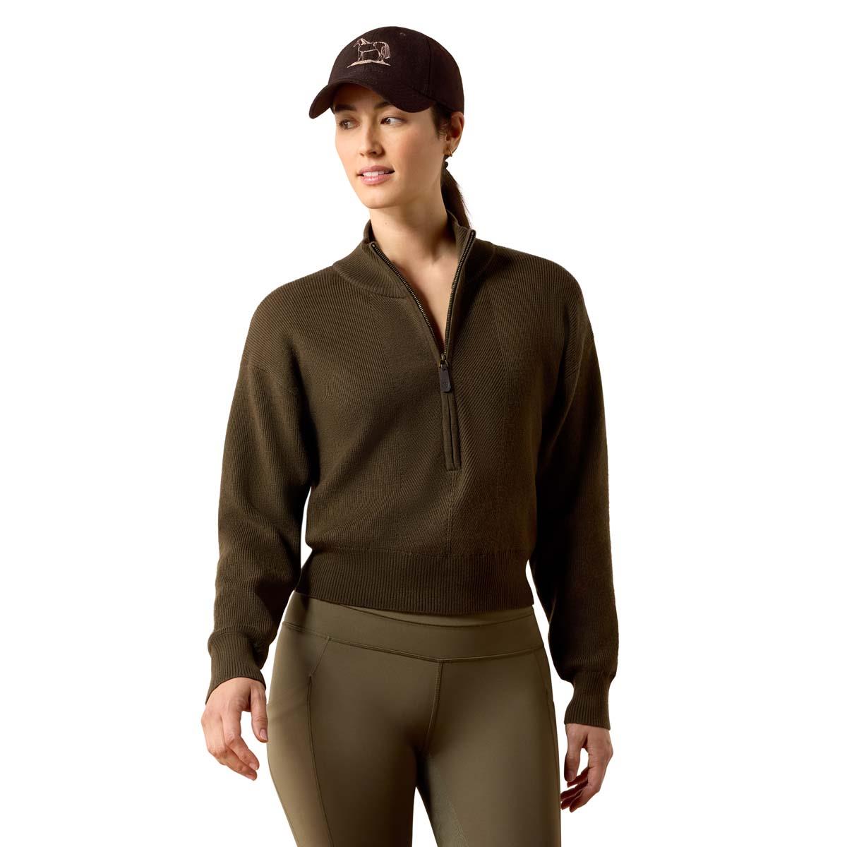 Ariat Womens Foxleigh 1/2 Zip Sweater
