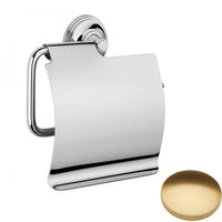 Brushed Gold Gloss Samuel Heath Style Moderne Wall Mounted Paper Holder N6637-C