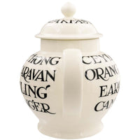 Emma Bridgewater Black Toast Teapot  BACK