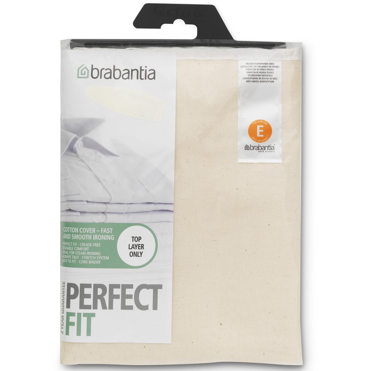 Brabantia Ironing Board Cover E 135x49cm 2mm Foam Assorted Designs