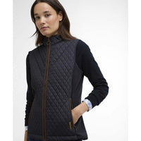 Navy Barbour Womens Basswood Gilet front