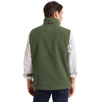 Woodland Schoffel Mens Oakham Retro Fleece Gilet Back