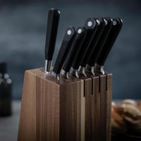 Kuhn Rikon Culinary Forged Acacia Knife Block Set Lifestyle 1