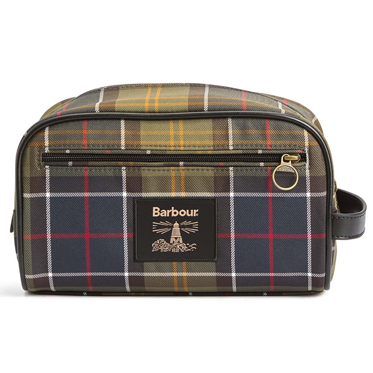 Classic/Beacon Barbour Mens Tartan Washbag