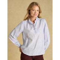 Joules Womens Melanie Ruffle Blouse