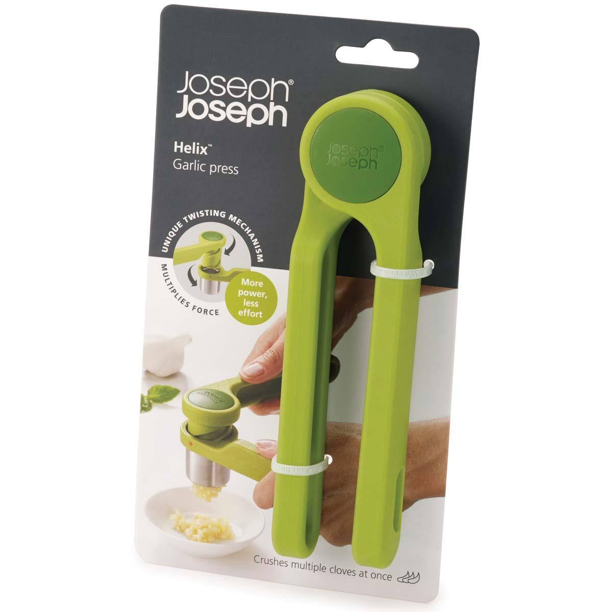 Green Joseph Joseph Helix Garlic Press BOX