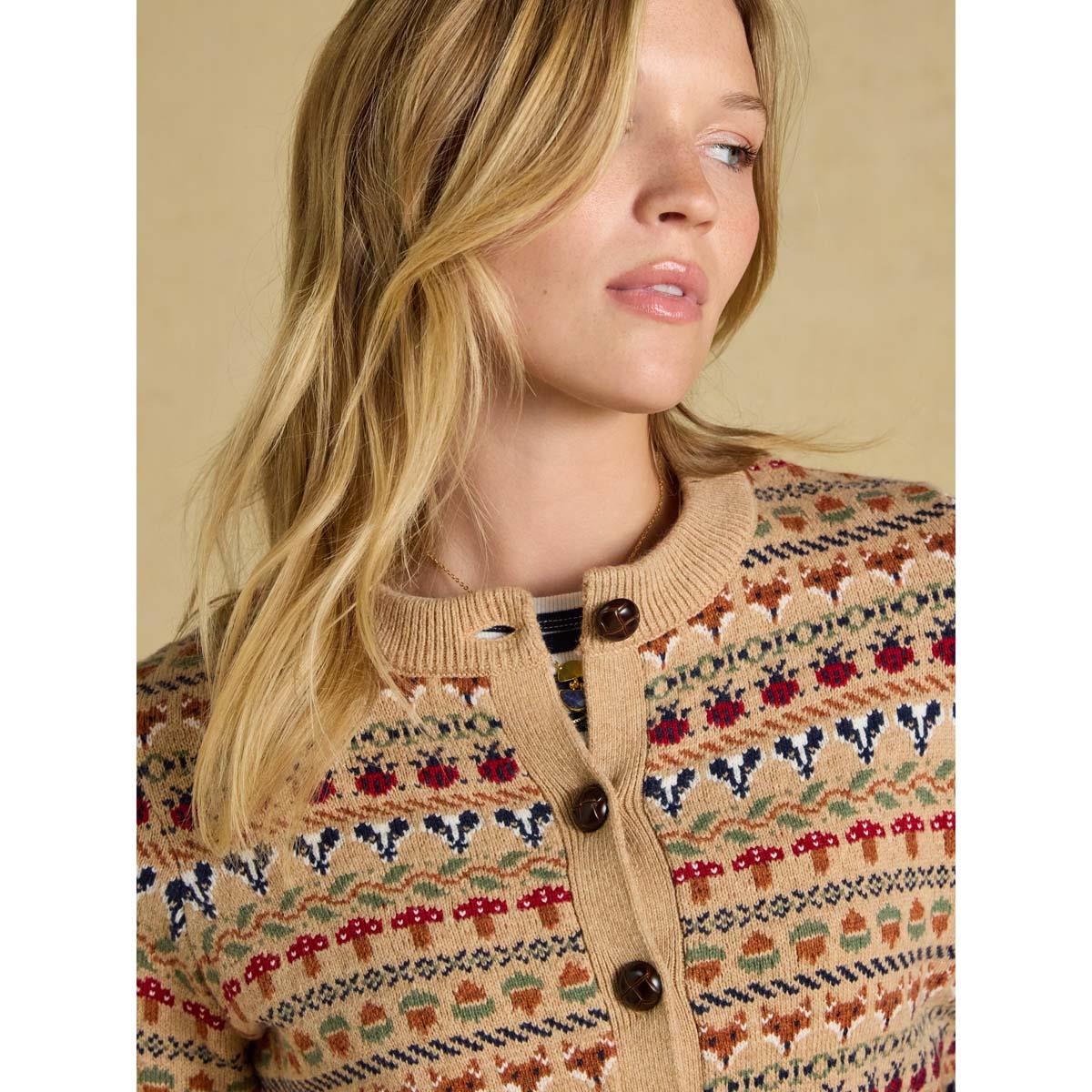 Joules Womens Woodland Cardigan