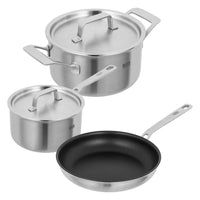 Kuhn Rikon Culinary Fiveply 3 Piece Mixed Cookware Set