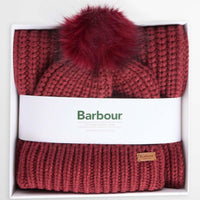 Barbour Womens Saltburn Beanie & Scarf Set
