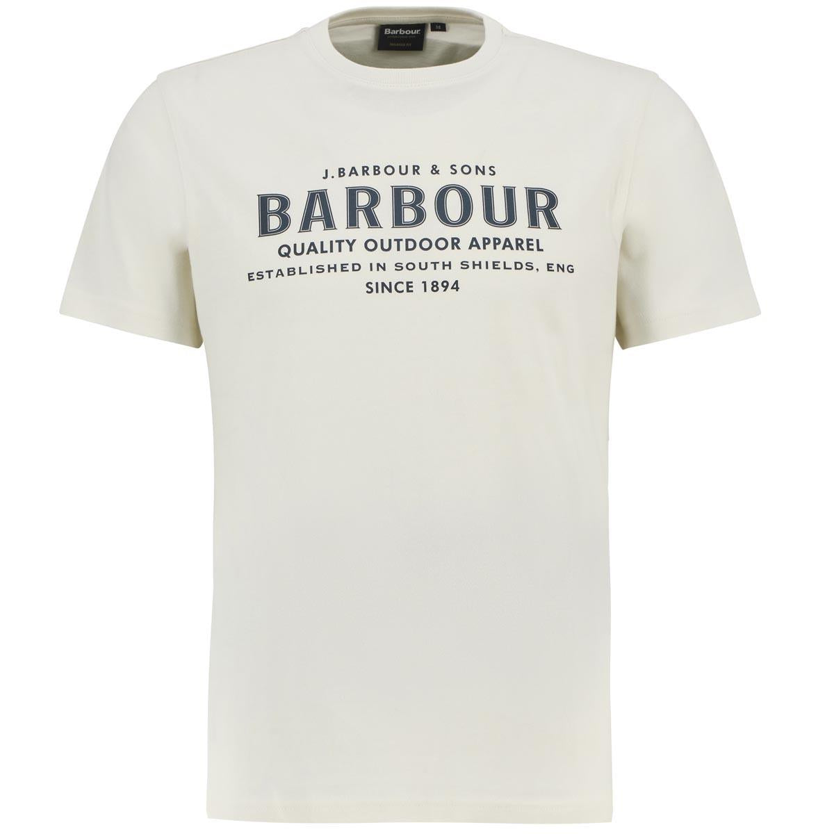 Barbour Mens Moorside Logo T-Shirt