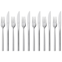 Stellar Rochester Steak Knife and Fork Set 12 Piece
