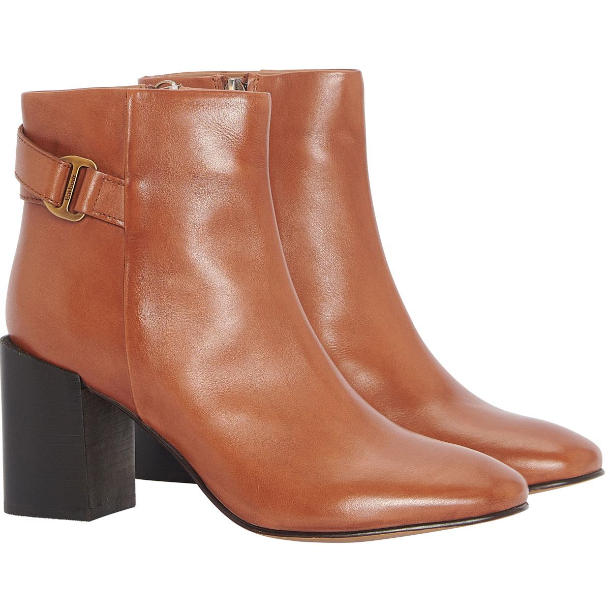 Barbour Womens Piper Block Heel Ankle Boot