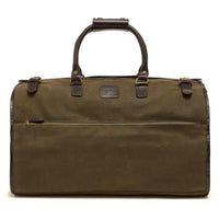 Green/Dark Brown Chatham Mens Duffel Bag and Suit Carrier