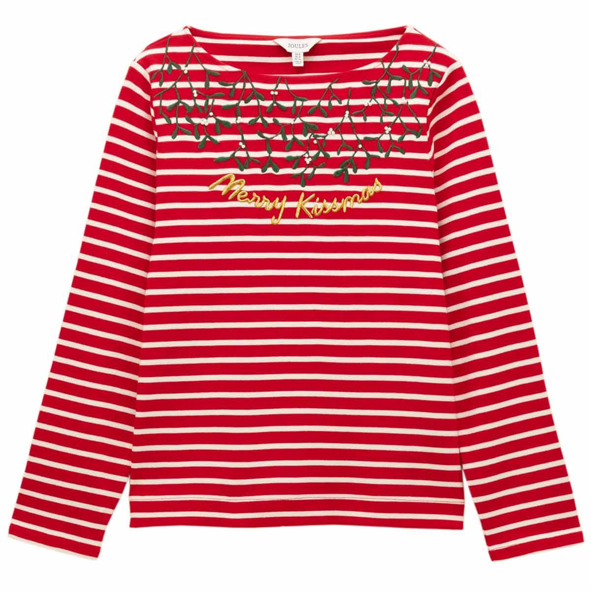 Joules Womens Festive Harbour Top