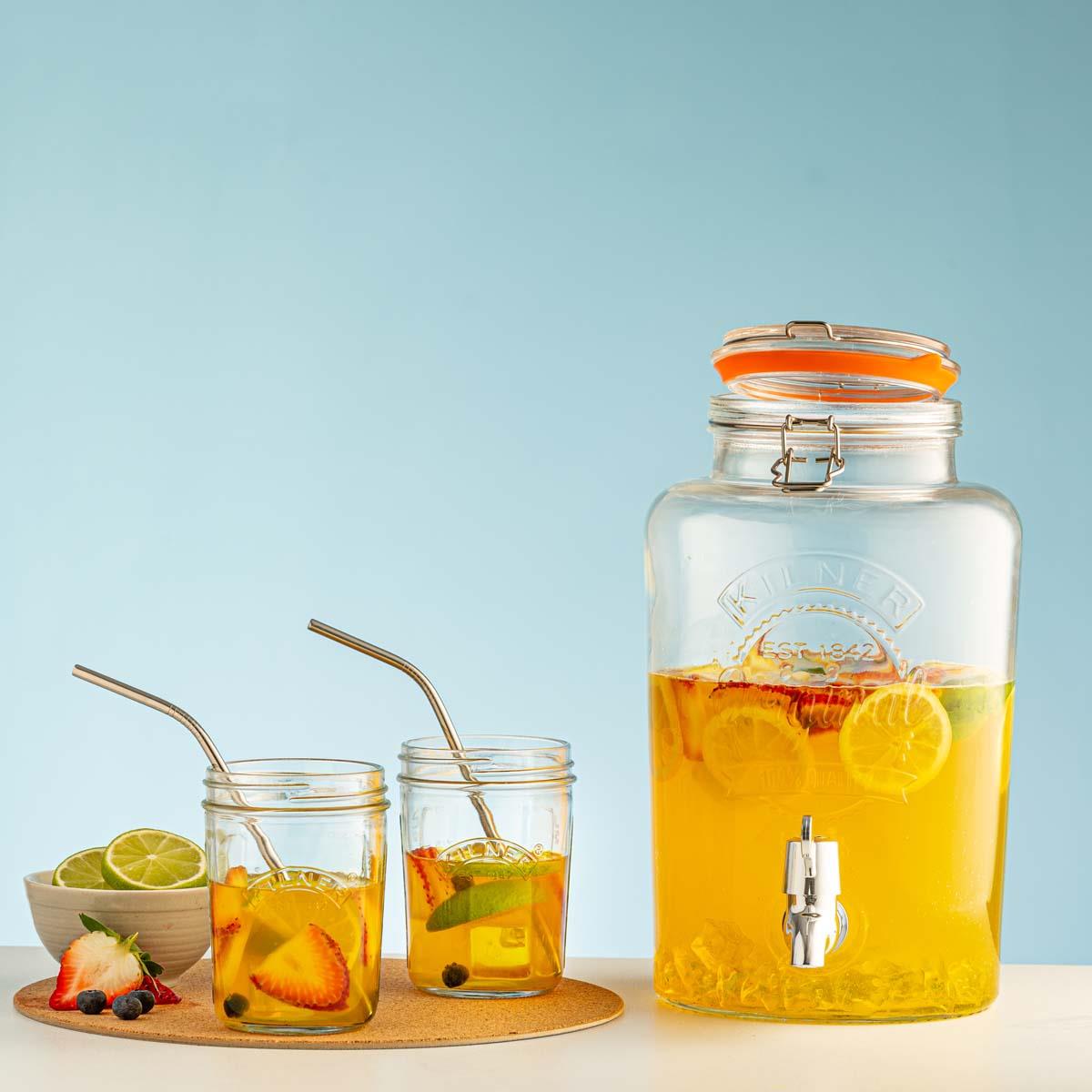 Kilner Clip Top Round Drinks Dispenser LS5
