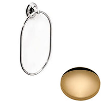 Non-Lacquered Brass Samuel Heath Fairfield Towel Ring N9538