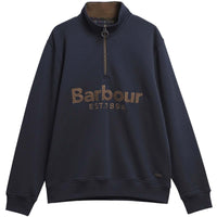 Barbour Mens Fosse Half Zip Sweatshirt