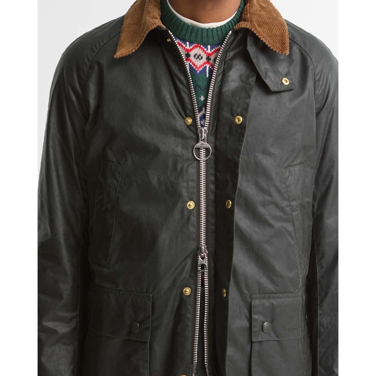 Barbour Mens Festive Ashby Wax Jacket