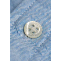 Sky Blue Holland Cooper Mens Classic Oxford Shirt Button Detail