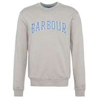 Vintage Khaki Barbour Mens Skipton Relaxed Fit Crew Neck Sweatshirt